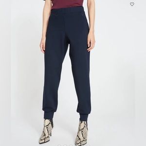 Universal Standard Luxe Laid-Back Ponte Navy Joggers size 18-20